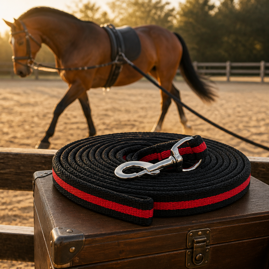 Premiere lunging rein softgrip