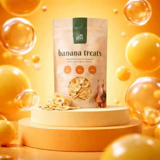 Glas Equine Natural Banana Treats 350g
