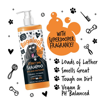 Bugalugs stinky dog shampoo 500ml
