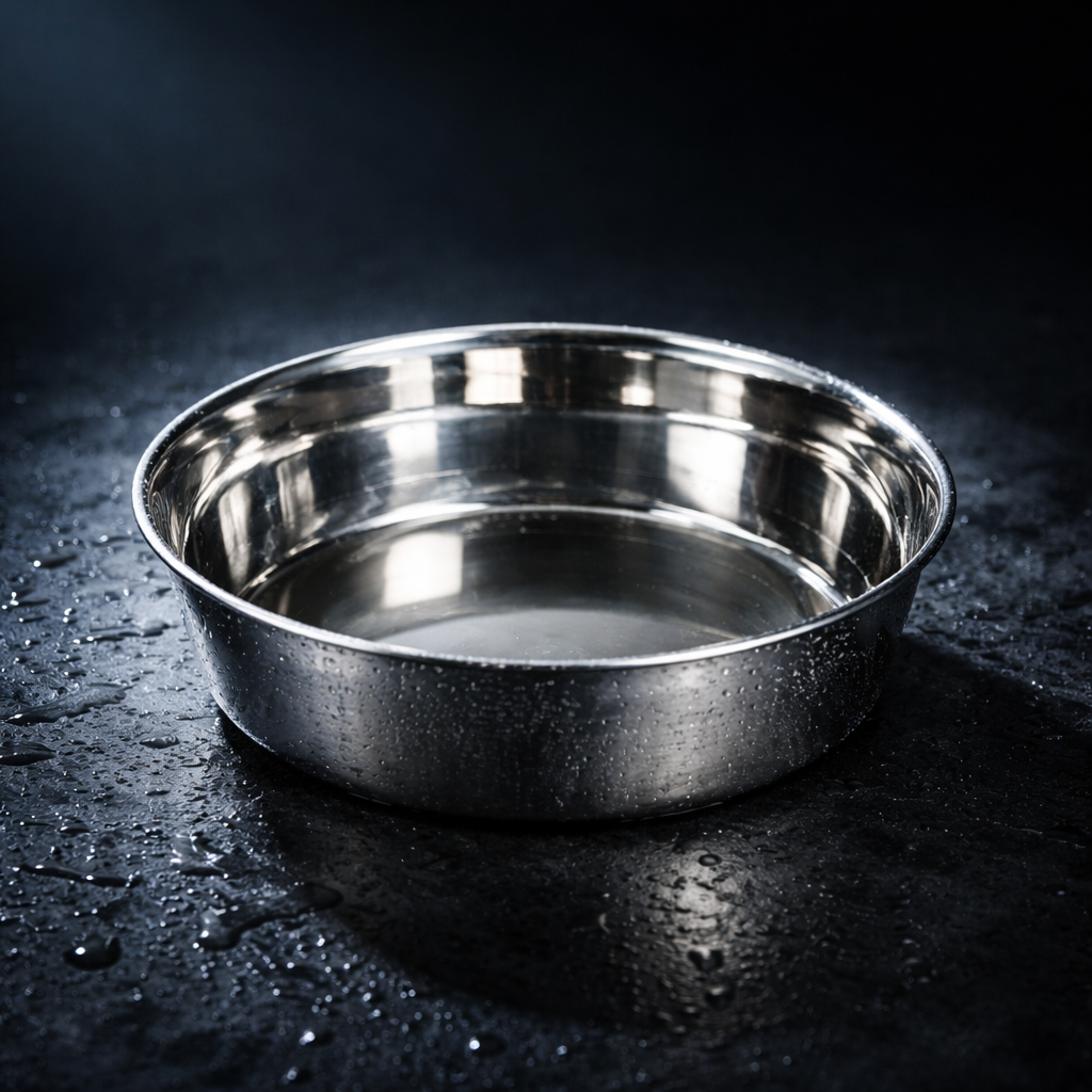 Trixie Stainless steel/ rubber base bowl 2.5L/24cm