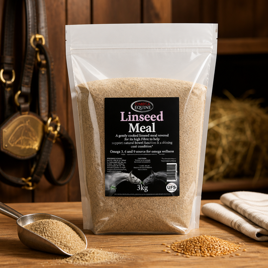 Omega Equine Linseed Meal 3kg