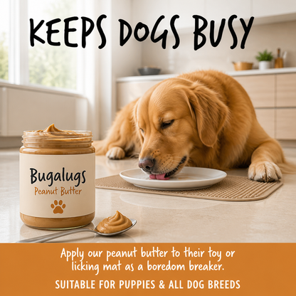 Bugalugs Natural peanut butter for dogs 340g