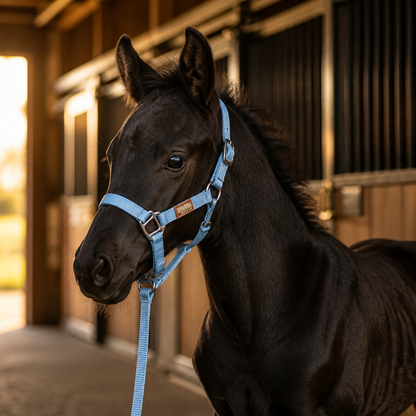 Brisk Foal Halter with small lead rope
