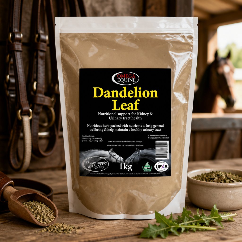 Omega Equine Dandelion Leaf 1kg