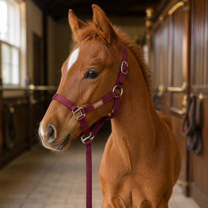 Brisk Foal Halter with small lead rope