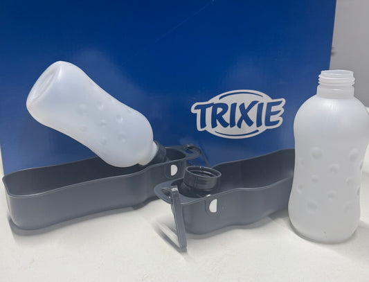 Trixie Travel water bottle with bowl 250ml