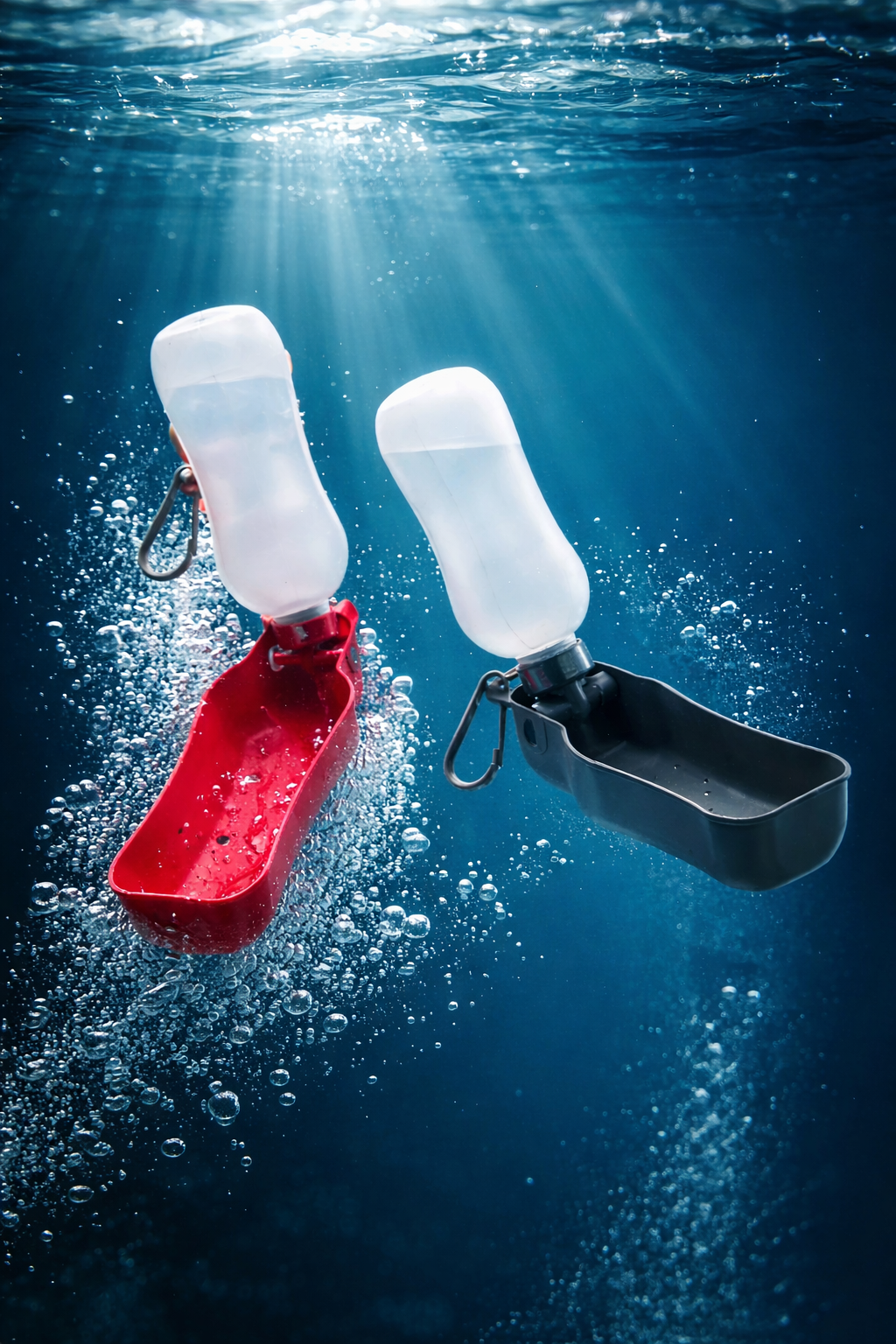 Trixie Travel water bottle with bowl 250ml