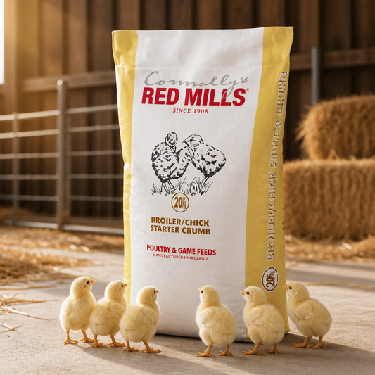 Broiler chick crumb 20%  5kg  Redmills
