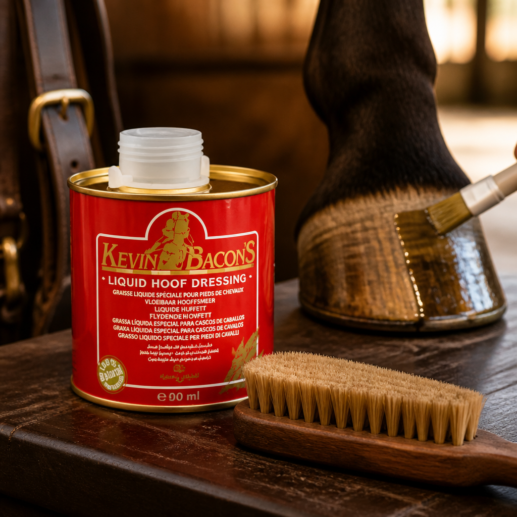 Kevin Bacon Liquid Hoof Dressing 500ml Brush included
