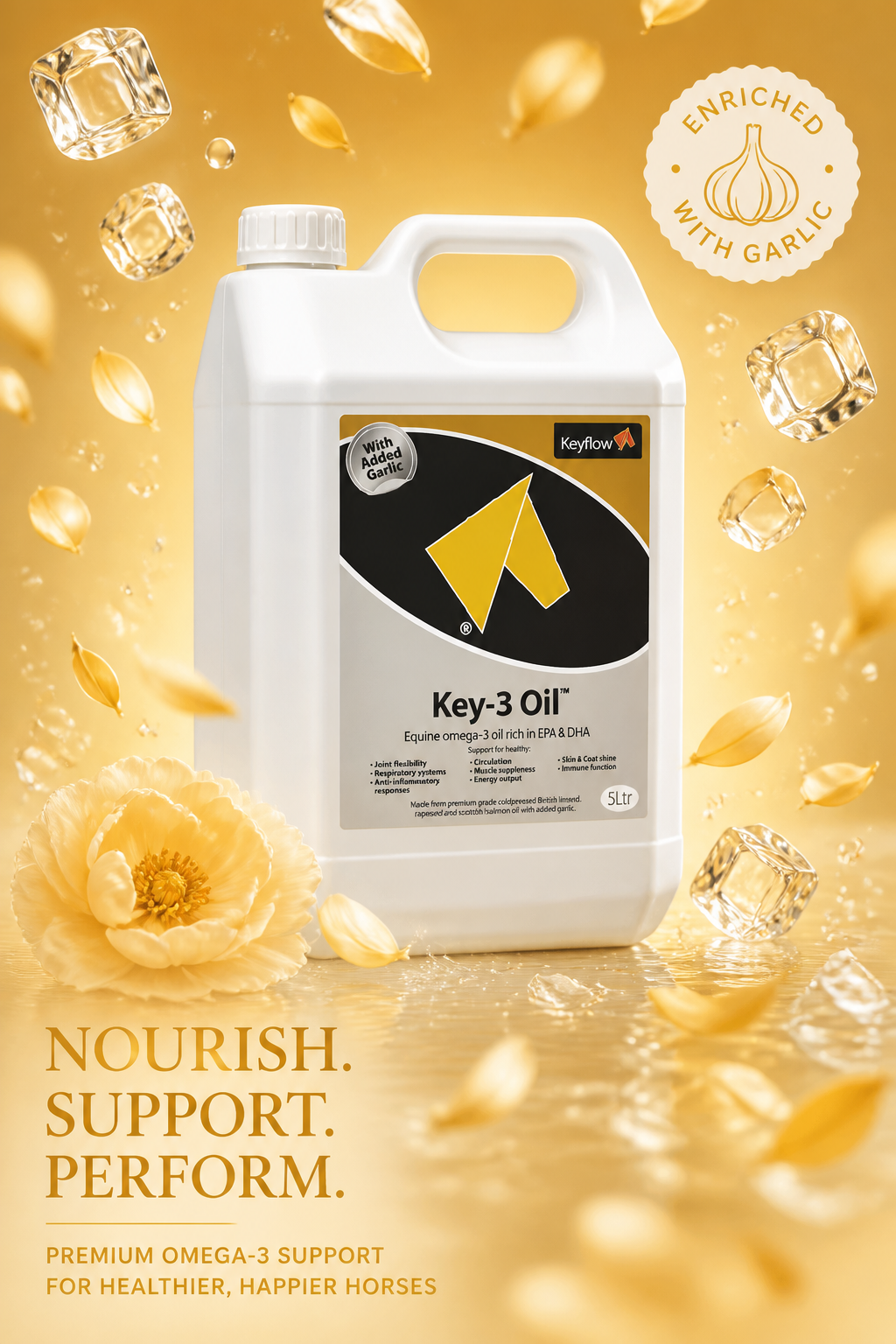 Keyflow Key-3 Oil **PRE-ORDER**DUBLIN HORSESHOW OFFER**USE THE CODE**