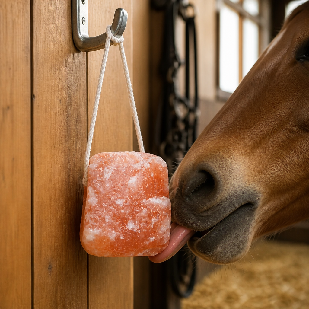 Himalayan salt lick on a rope 2.5kg
