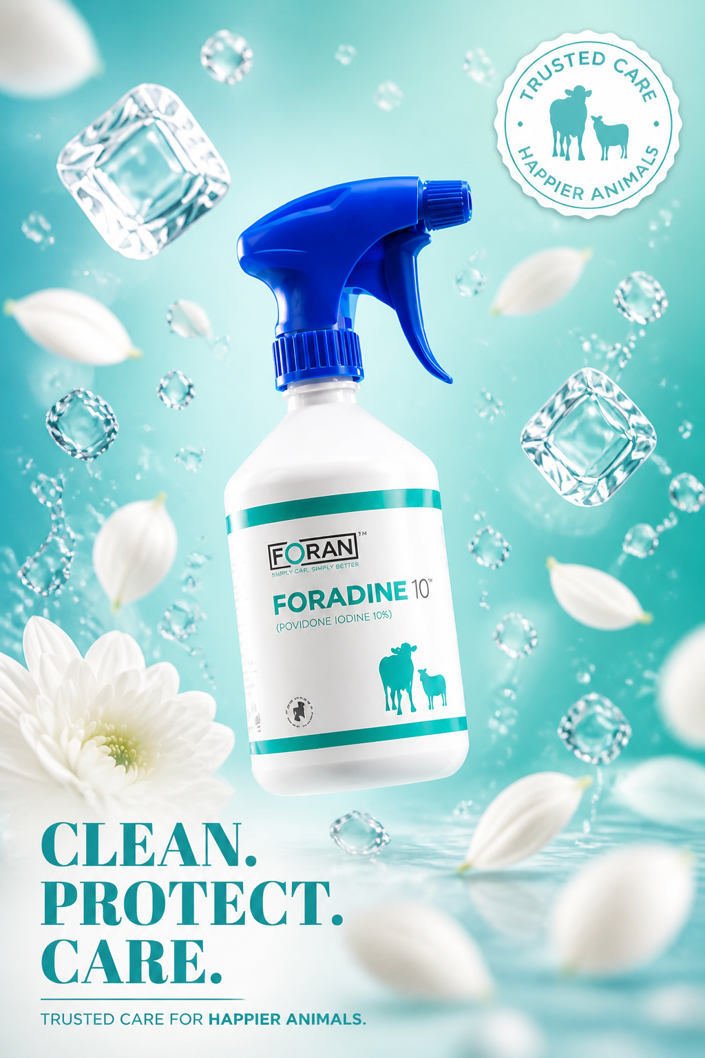 Foradine 10% ( Iodine ) Spray 500ml