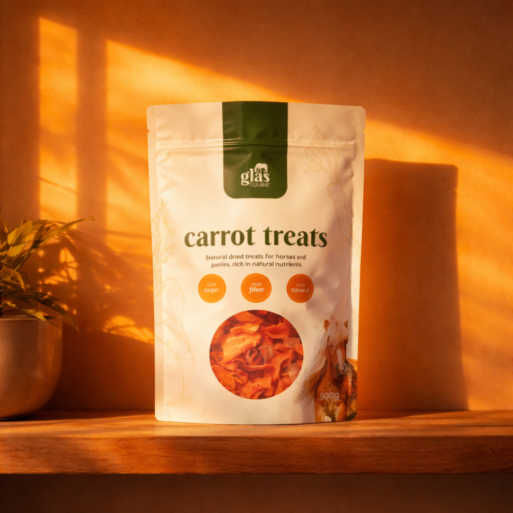 Glas Equine Natural Carrot Horse Treats 300g