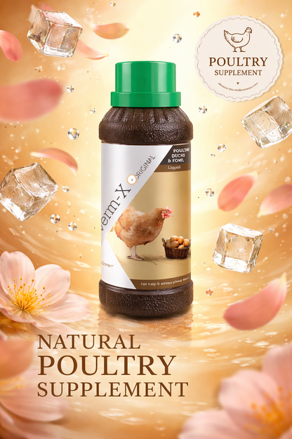 Verm X original liquid for poultry , ducks & fowl 250ml