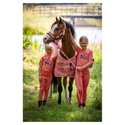 Pony & Cob Halters with lead ropes