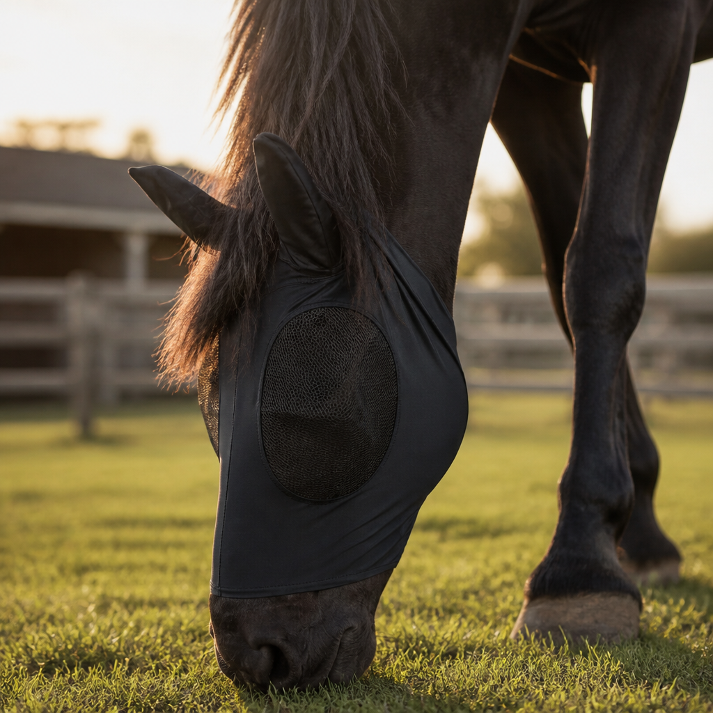 BR Fly Mask Guard ( Black)