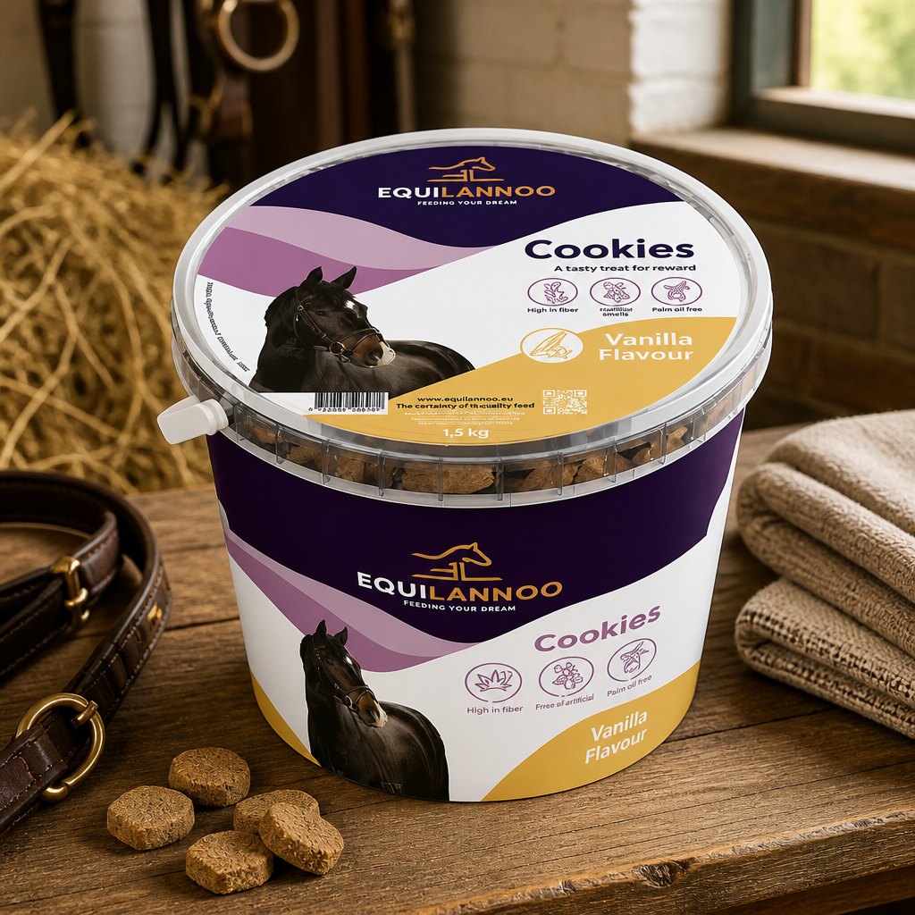 Equine Cookies Vanilla Flavour 1.5kg tub