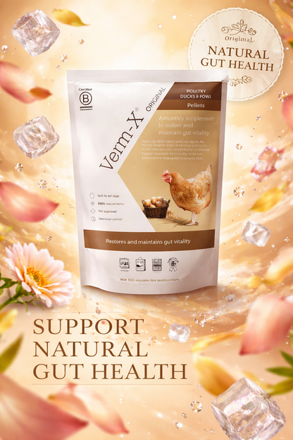 Verm X original pellets for poultry ducks & fowl 250g