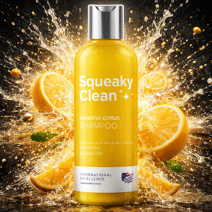 Squeaky Clean Sensitive Citrus Shampoo 1 Litre