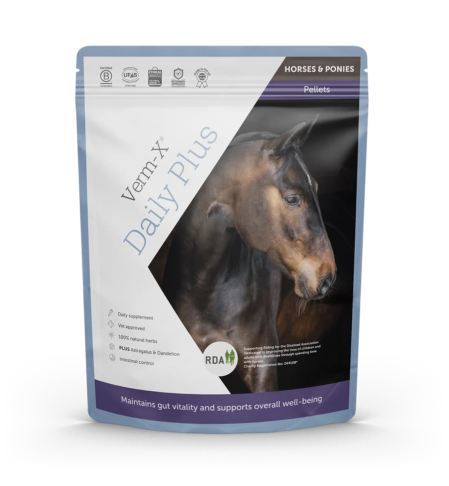 VERM X DAILY PLUS FOR HORSES 1.5KG POUCH