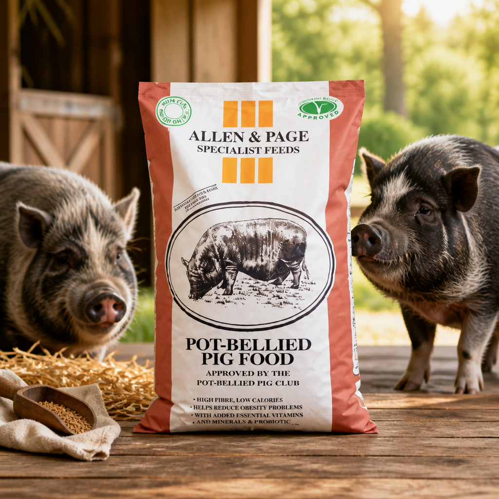 Allen & Page Pot Bellied Pig 20kg  GM Free