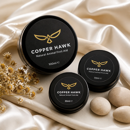 Copper Hawk , animal first aid , suitable for cats , dogs & horses .