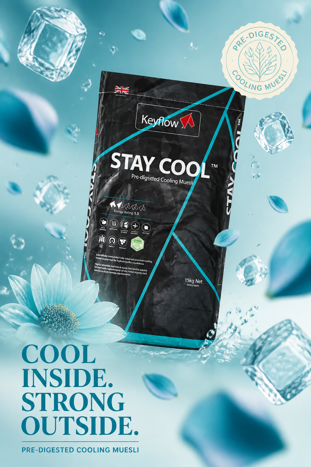KEYFLOW STAY COOL 15KG**PR-ORDER ONLY**DUBLIN HORSE SHOW OFFER**USE THE CODE**