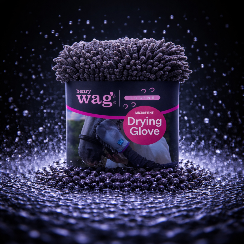 Henry Wag Equine cleaning & drying glove