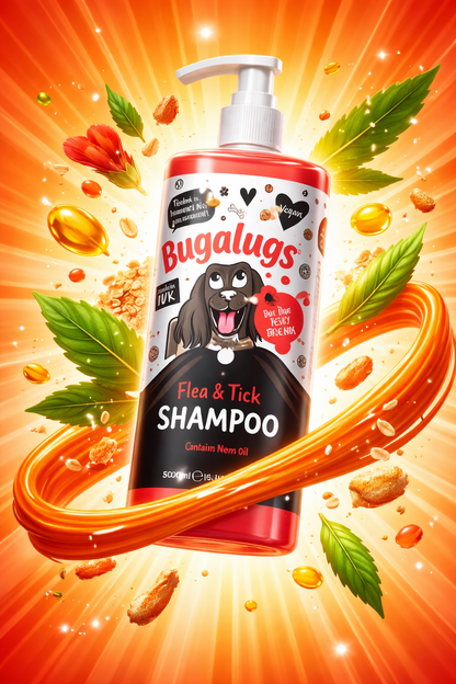 Bugalugs flea & tick shampoo 500ml
