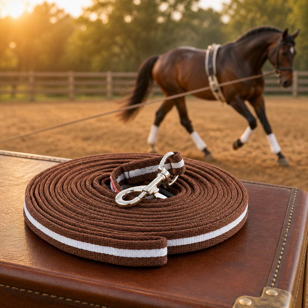 Premiere lunging rein softgrip