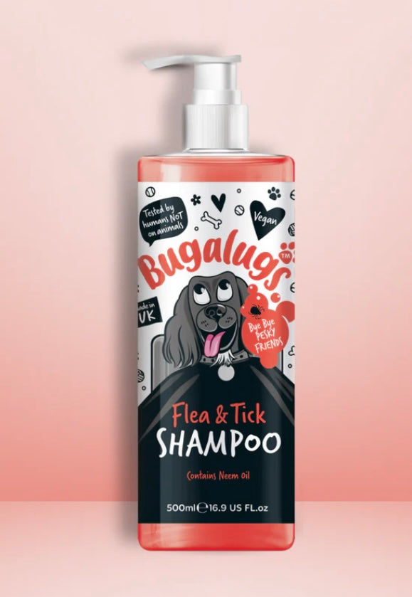 Bugalugs flea & tick shampoo 500ml