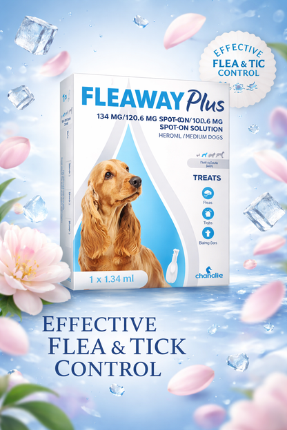 Fleaway plus medium dog 1 pipette