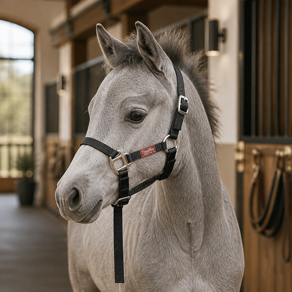 Brisk Foal Halter with small lead rope