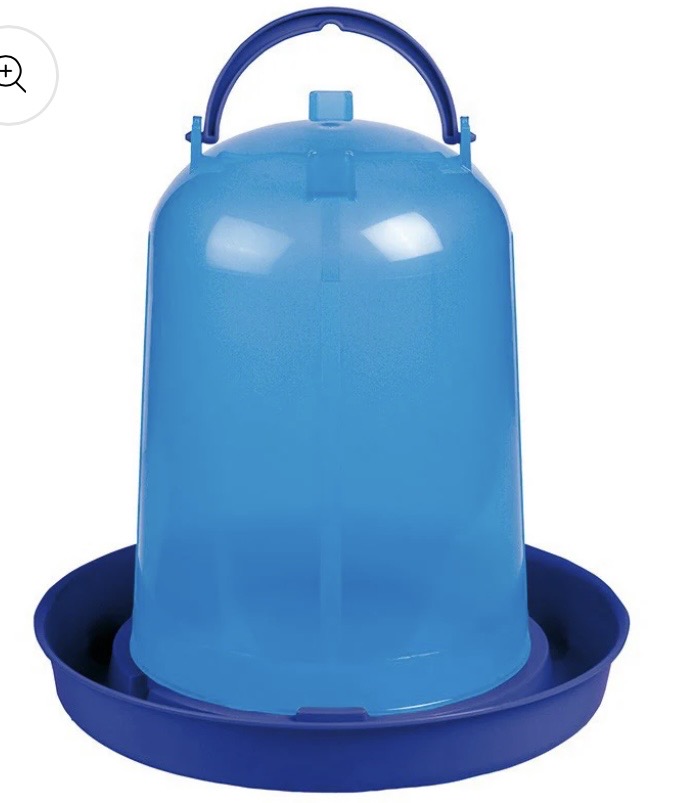 Copele Poultry drinker FLAT or LEGS ( 5 litre )