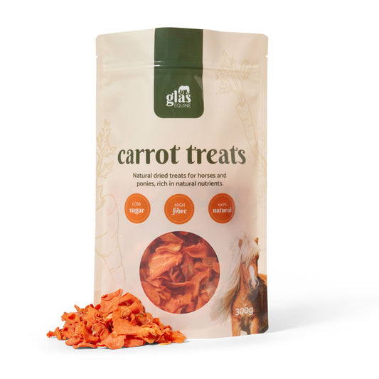 Glas Equine Natural Carrot Horse Treats 300g