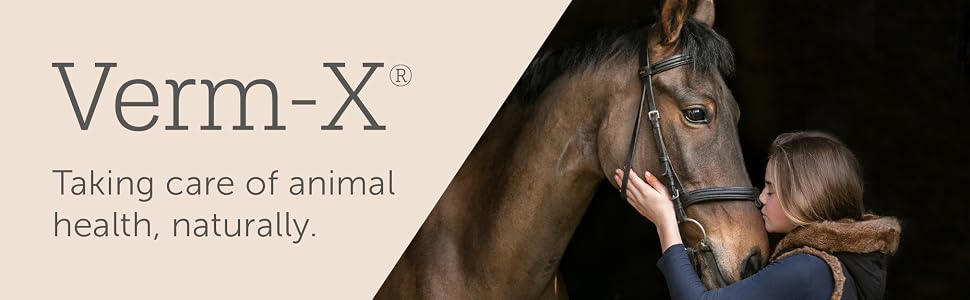 VERM X POWDER FOR HORSES 80g  TUB