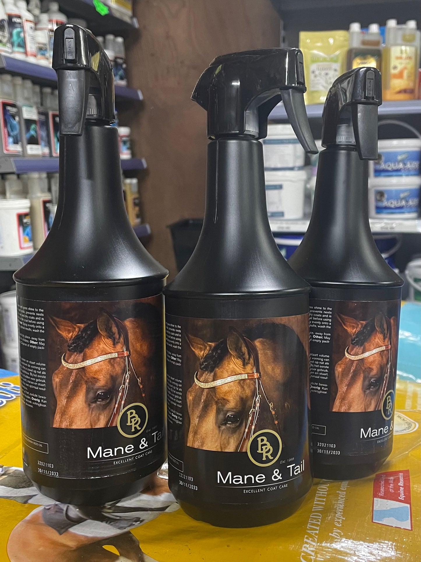BR Mane & Tail  spray 1 litre