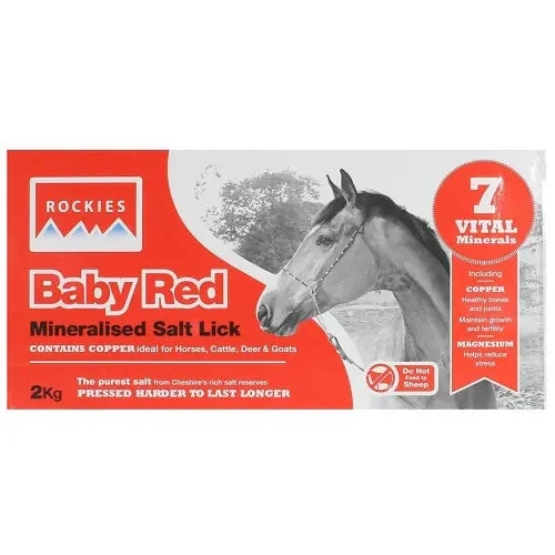 Baby Red Rockies lick 2kg