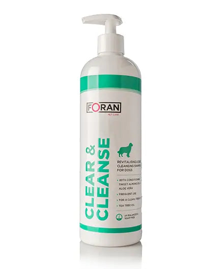 Foran Clear & Cleanse dog shampoo 500ml