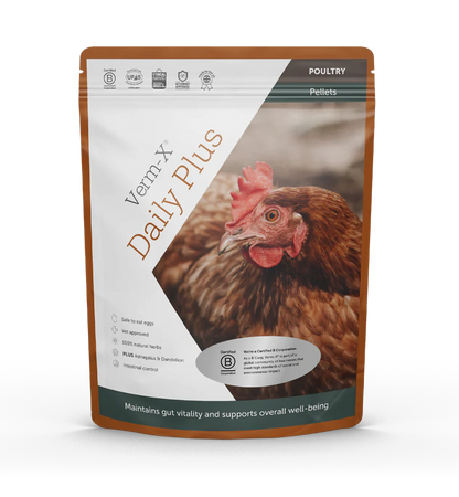 VERM X DAILY PLUS PELLETS FOR POULTRY 1.5KG