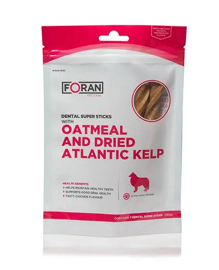 Foran Oatmeal & dried atlantic kelp dental super sticks
