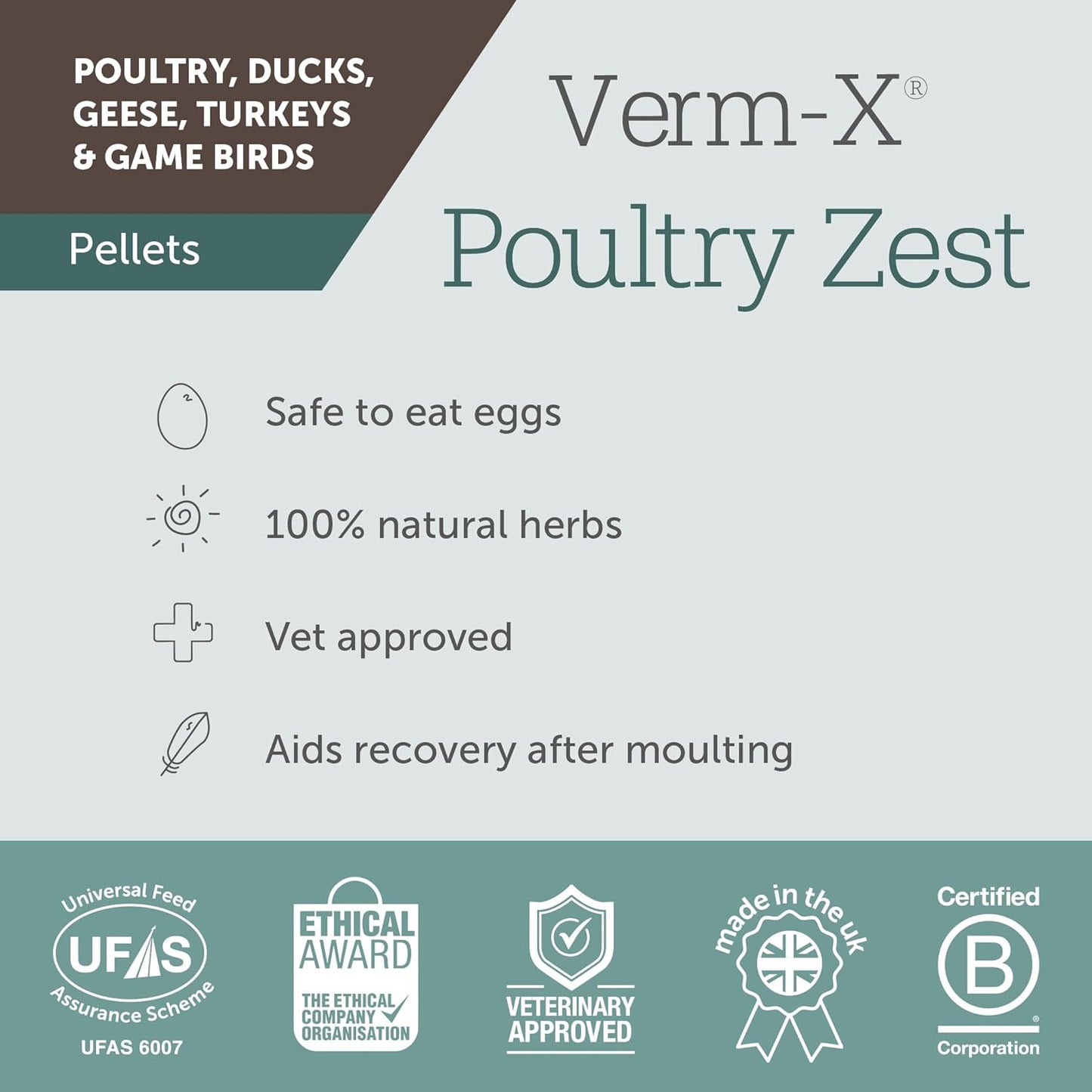 VERM X POULTRY ZEST 500G