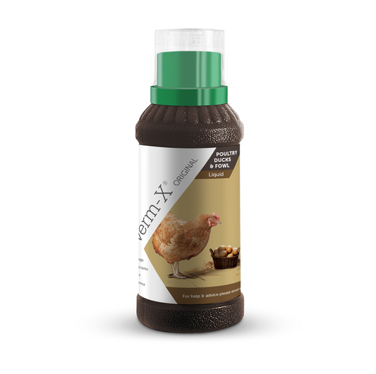 Verm X original liquid for poultry , ducks & fowl 250ml